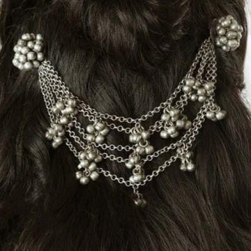 Oxidised Multi-Layer Hair Accessory