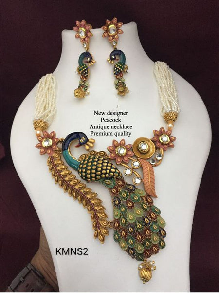 Peacock Necklace Set KMNS2