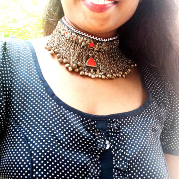 Tribal Afghan Choker Amraat