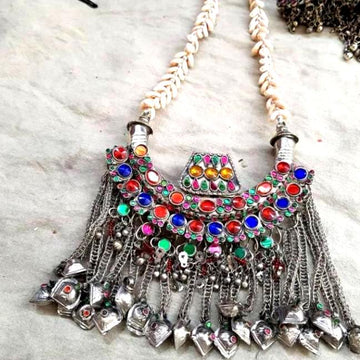 Tribal Afghani Necklace Armanee