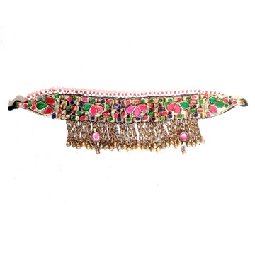 Afghan Choker Gulabee - The Tribal Swag