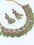 Pastel Necklace with Earrings