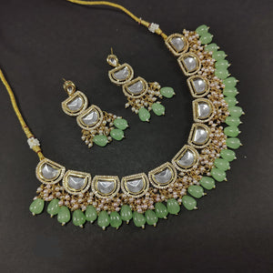 Pastel Necklace with Earrings
