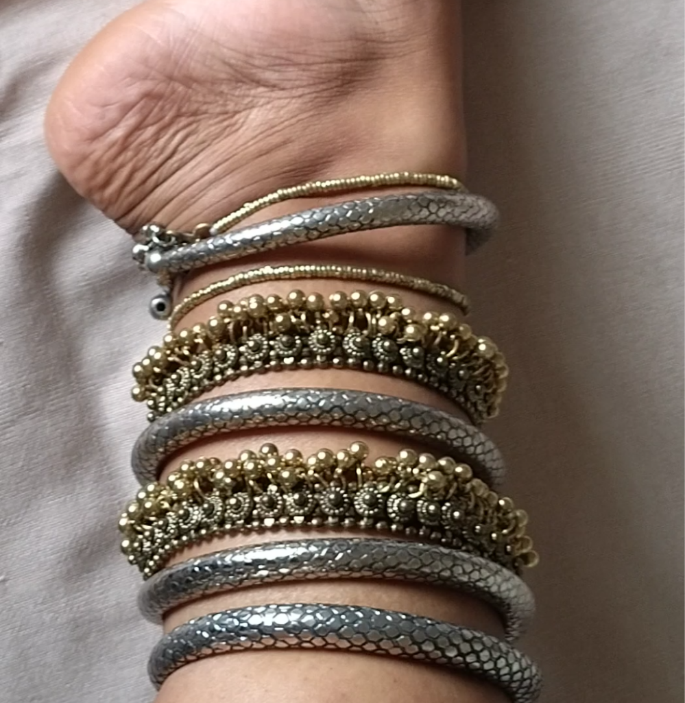 Golden Lite Ghunghroo Anklets