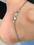 Tribal Charm Silver Anklet