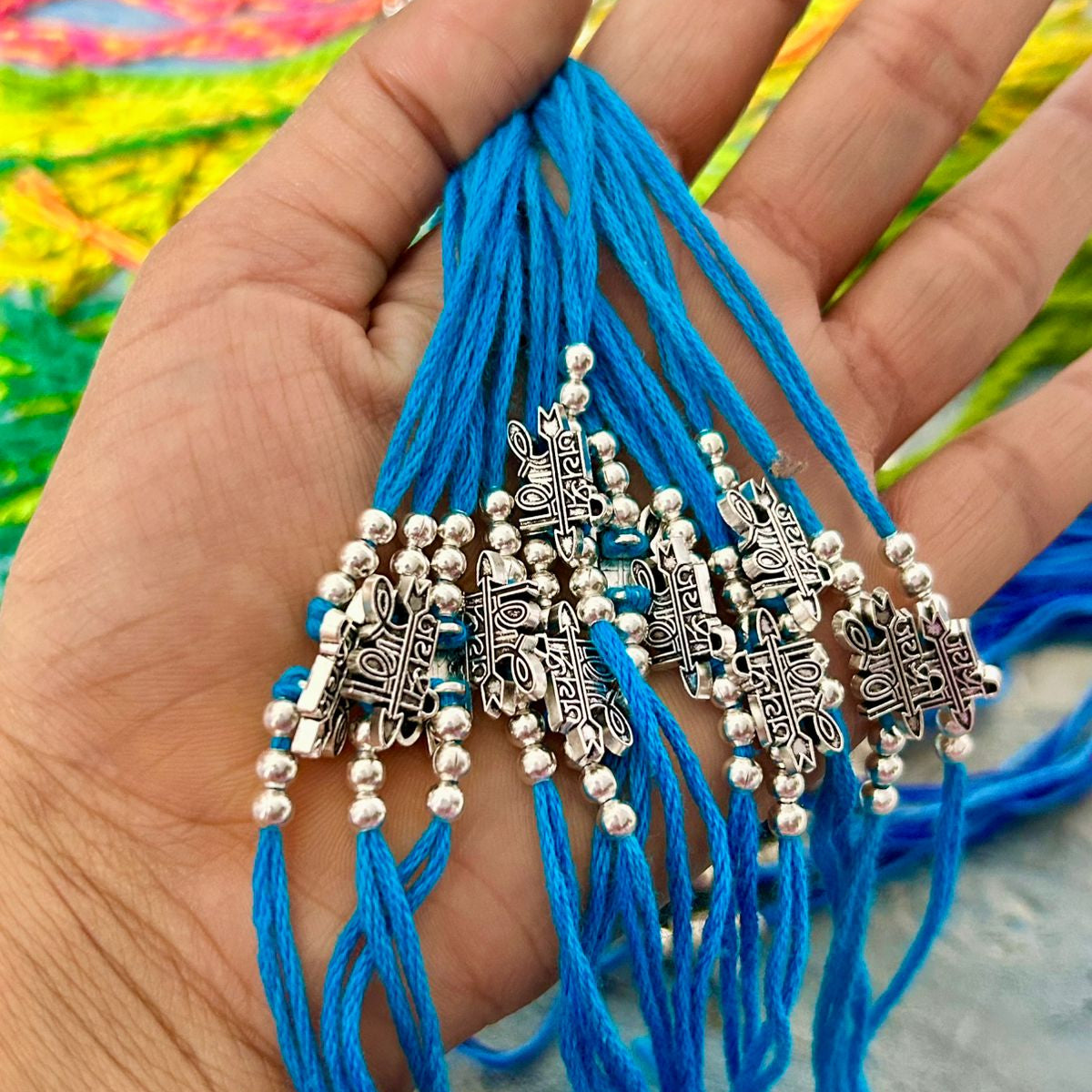 Handcrafted Thread rakhi (per pcs)