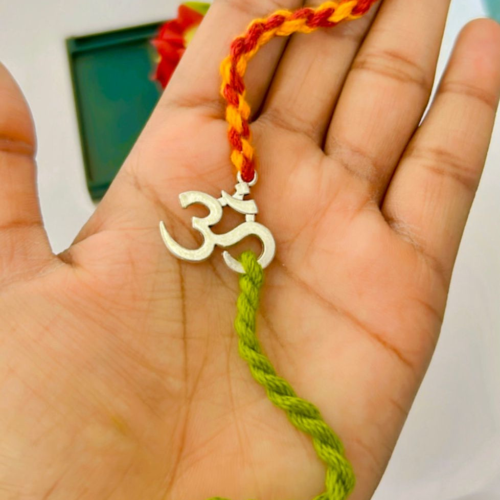 Handmade Om Rakhi Thread