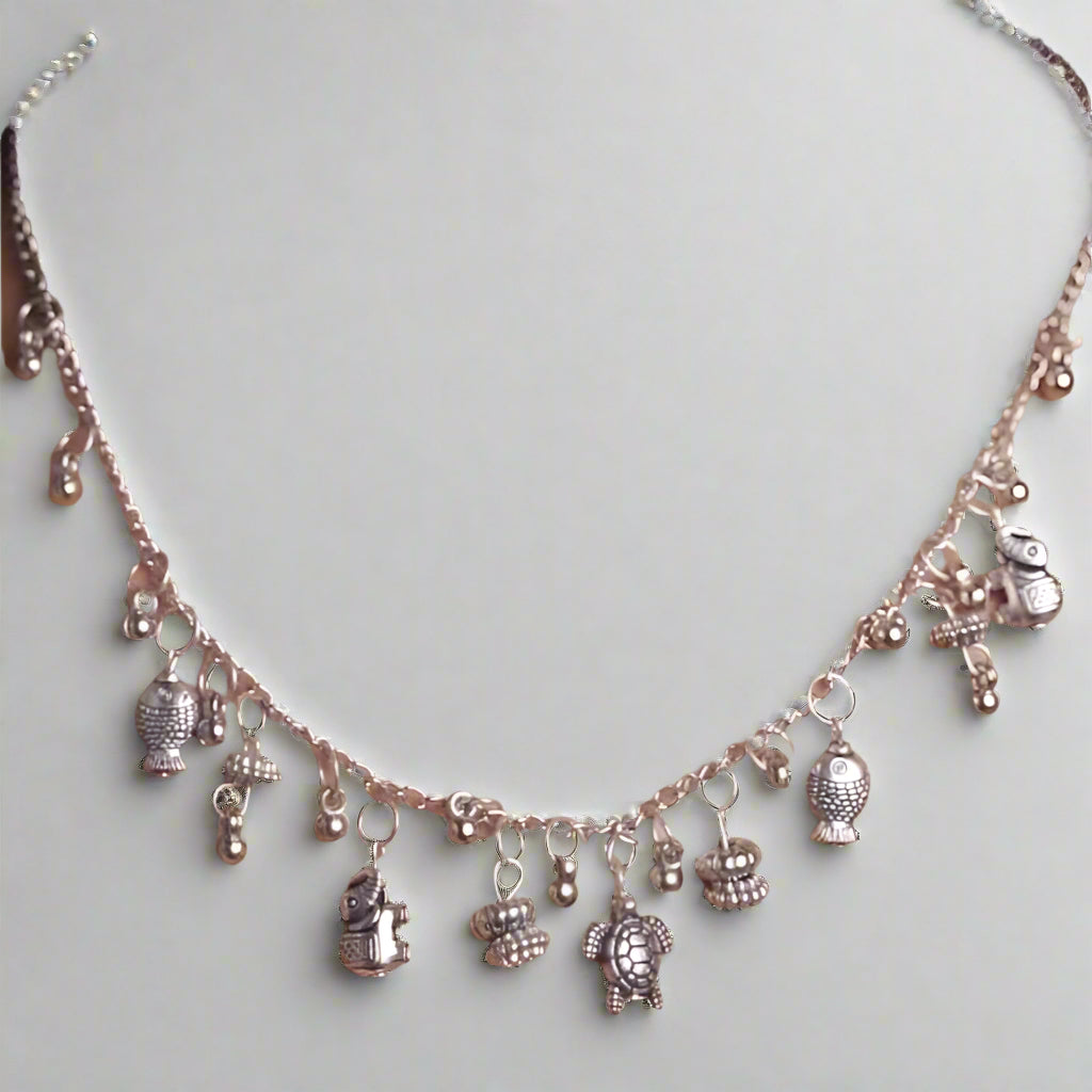 Charm Choker Necklace