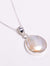 925 Sterling Silver Baroque Pearl Pendant With Box Chain Necklace