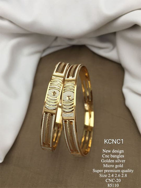 KCNC1 Gold Plated Bangles
