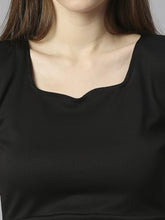 Black Cotton Lycra top wear collection