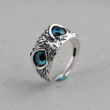 Silver Plated Owl Ring