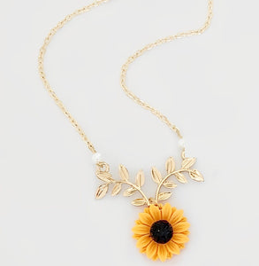Sunflower Necklace For Women & Girls