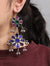 Multi Colour Vintage Afghani Tribal Earrings
