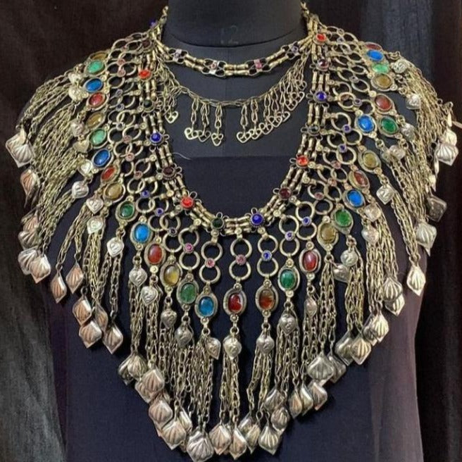 Tribal Afghani Necklace Nazaraa