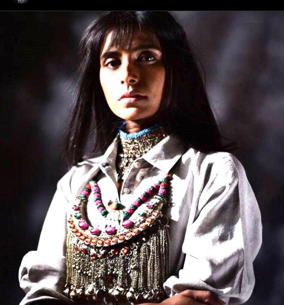 Tribal Afghani Necklace Ratrani