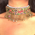 Afghan Choker Gulabee - The Tribal Swag