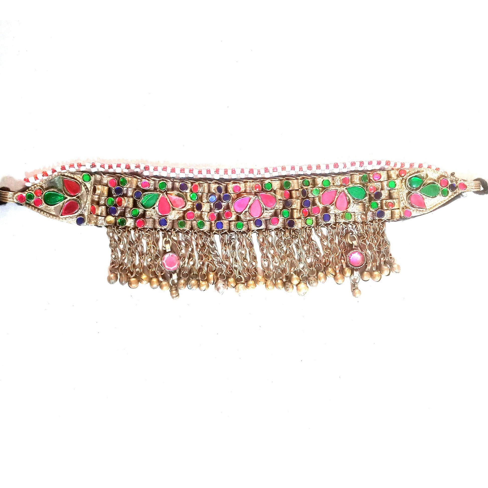 Afghan Choker Gulabee - The Tribal Swag