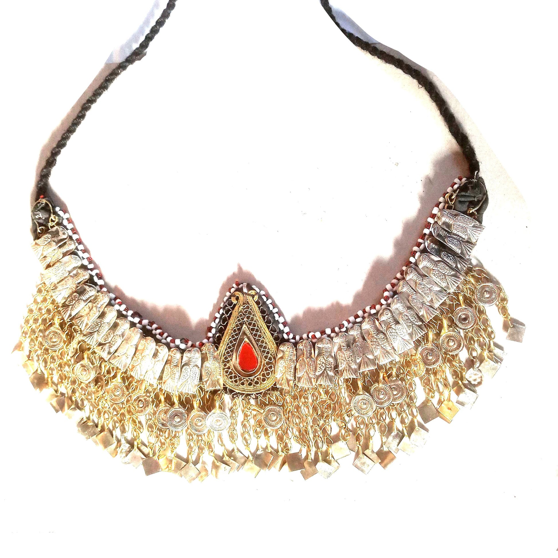 Afghan Choker Haairat 2 in 1 - The Tribal Swag