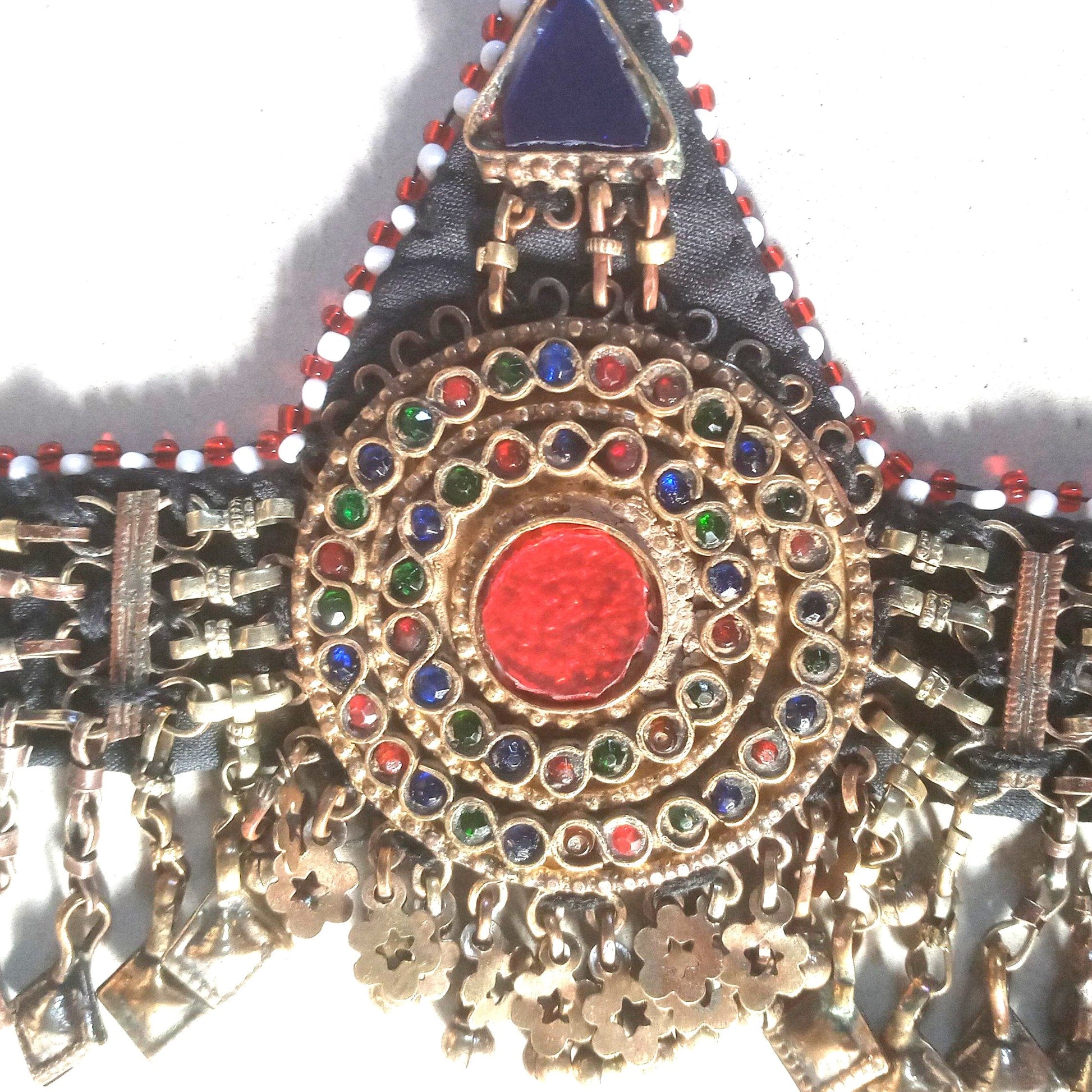 Afghan Choker Lalee 2 in 1 - The Tribal Swag