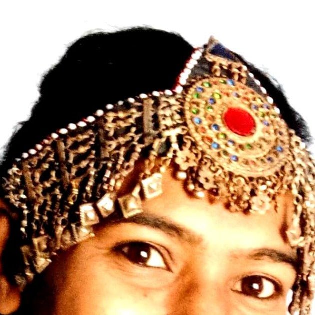 Afghan Choker Lalee 2 in 1 - The Tribal Swag